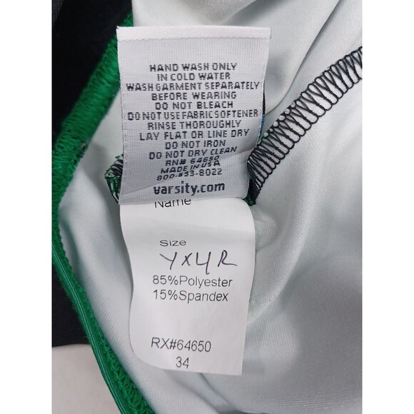 Varsity REBELS Athletic Cheerleader Cheerleading Dance Uniform Romper Sz YX4R - Picture 9 of 9